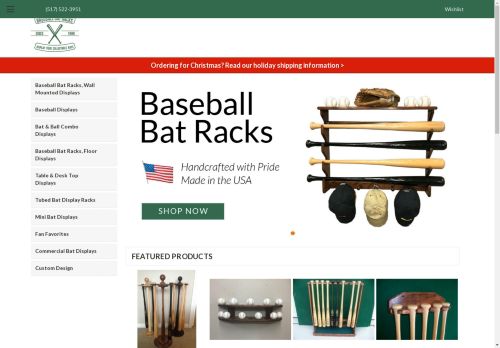 Baseball Bat Racks 