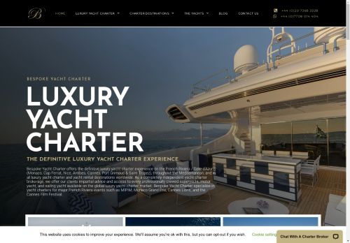  Bespoke Yacht Charter