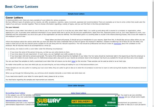 Best Cover Letters, Inc.