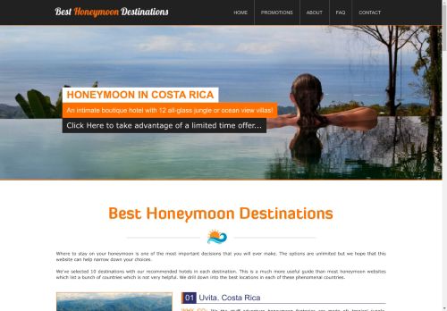 Best Honeymoon Destinations.com