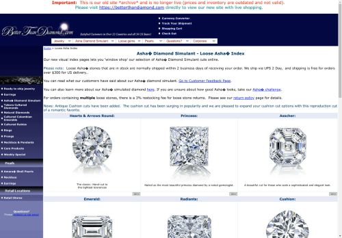 BetterThanDiamond.com: Asha Diamonds