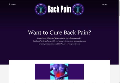 Cure for Back Pain