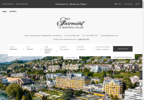Fairmont: Le Montreux Palace