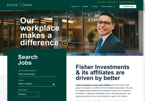  Fisher Investments Career Center    