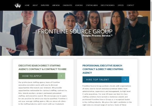 Frontline Source Group | Professional Staffing Agency