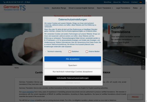 Germany Translation Service