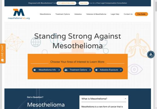 Mesothelioma Cancer Information and Help