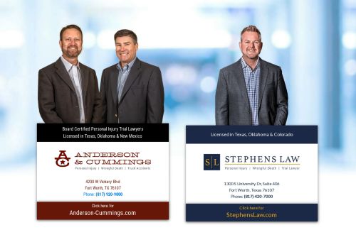 Stephens, Anderson & Cummings | Personal injury lawyers serving Texas and Oklahoma