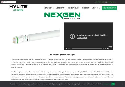 HyLite LED Tube Lights