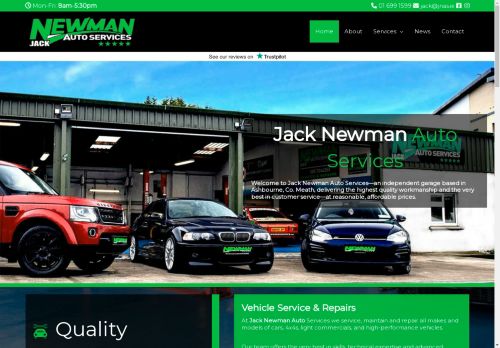 Jack Newman AutoServices | Garage in Ashbourne, County Meath
