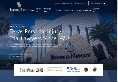 Personal Injury and Car Accident Lawyers in League City TX