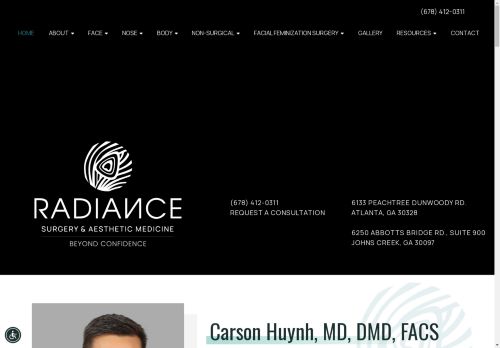 Radiance Surgery & Aesthetic Medicine | Carson Huynh, MD, DMD, FACS