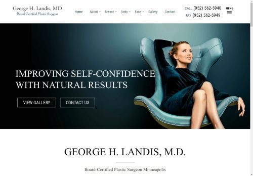 Dr. George H. Landis | Best Plastic Surgery in Minneapolis, IN