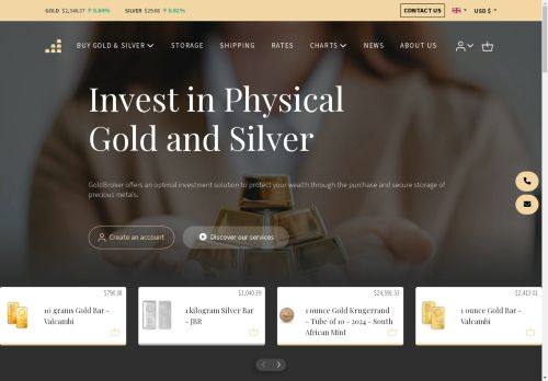 GoldBroker: Gold & Silver Storage Facilites