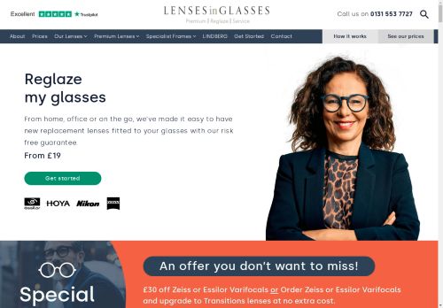 Lenses in Glasses