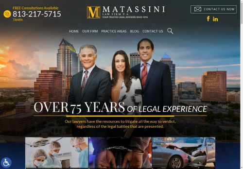 Matassini Law | Car Accident Lawyers in Tampla FL