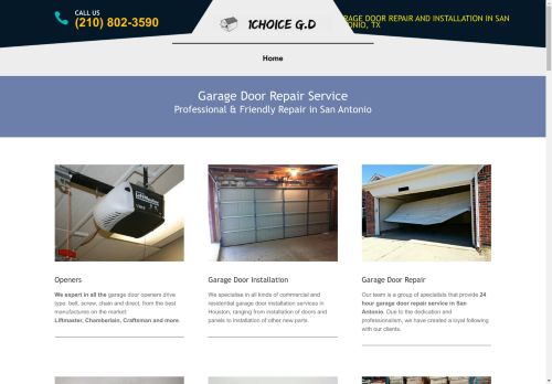 1Choice Garage Door Repair in San Antonio TX | Openers & Installation