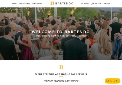 Bartendo | Event staffing and bar services in Toronto
