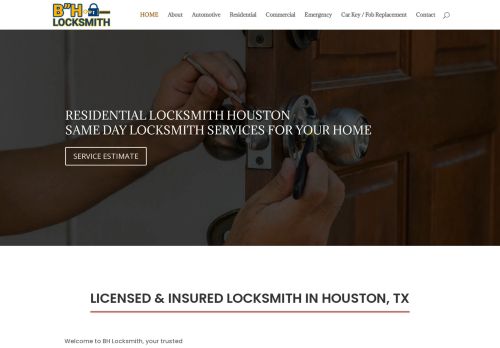 BH Locksmith | Superior locksmith services in Houston TX