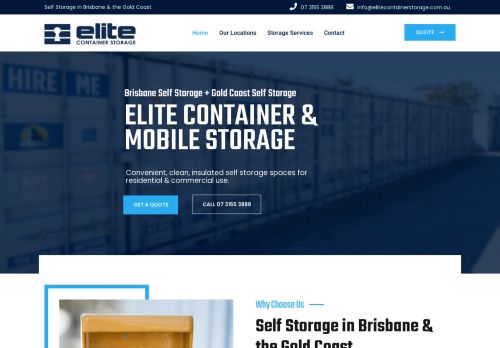 Elite Container Storage | Storage in Gold Coast of Australia
