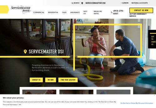 ServiceMaster DSI | Disaster Restoration services in Kansas City KS