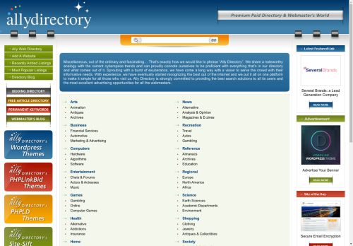 Ally Web Directory