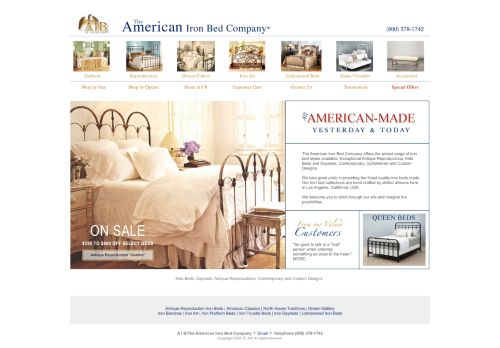 The American Iron Bed Company