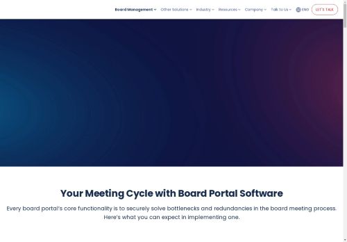 Azeus Convene Board Portal