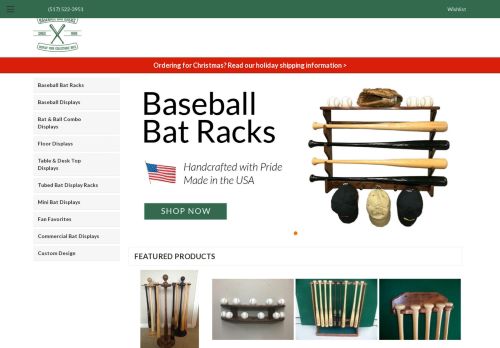 Baseball Bat Racks 