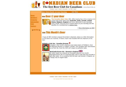 The Canadian Beer Club