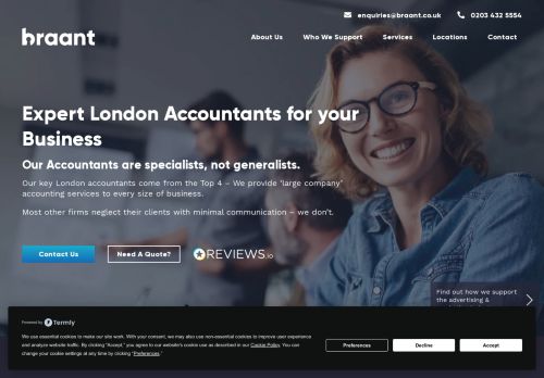 Braant Accounting | Accountants and Bookkeepers across London and the UK