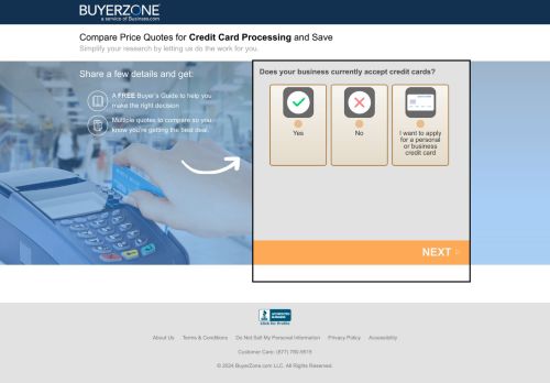 Credit Card Processing: BuyerZone