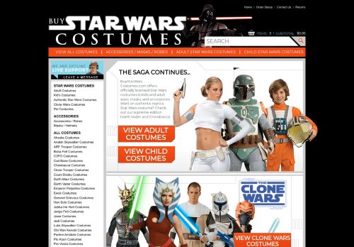 Buy Star Wars Costumes