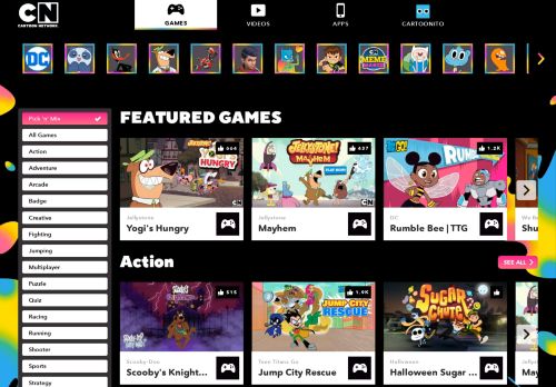 Cartoon Network Australia: Online Games