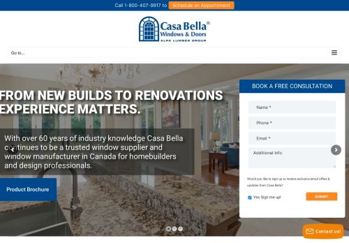 Casa Bella Windows Inc.