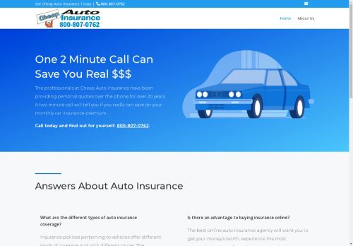 Cheap Auto Insurance 