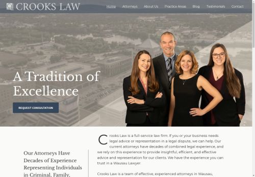Crooks, Low & Connell S.C. | General and criminal defence lawyers in Wausau, Wisconsin