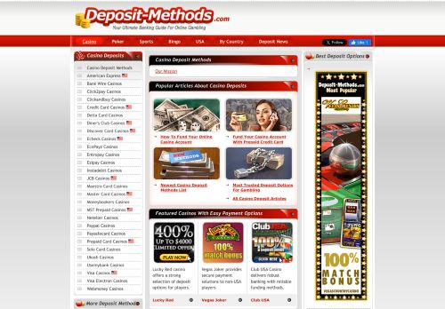 Deposit-Methods.com