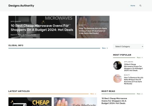 DesignsAuthority.com | Shopping and design reviews