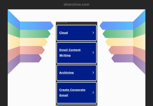 DirArchive Web Directory