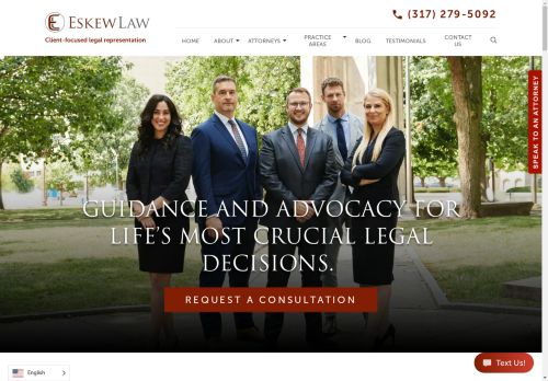 Eskew Law LLC | Family Law and Criminal Defence Attorneys in Indianapolis IN