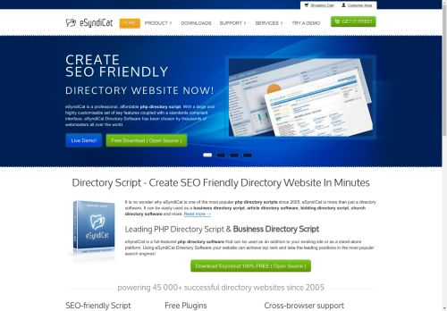 eSyndiCat Directory Software