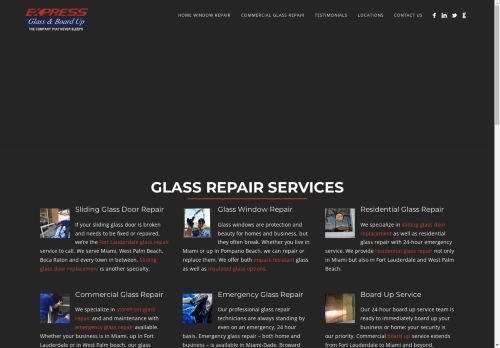 Express Glass and Board Up Service Inc.