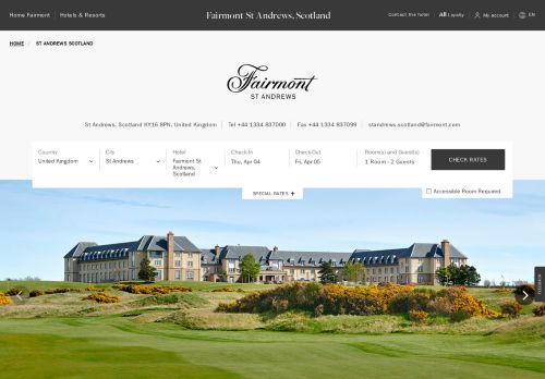 Fairmont: St Andrews, Scotland