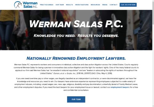 Werman Salas P.C. | Employment Lawyers in Chicago IL