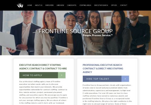 Frontline Source Group | Professional Staffing Agency