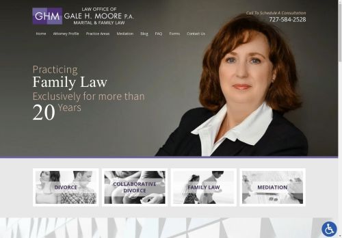 Law Offices of Gale H. Moore P.A. | Divorce Attorney in Clearwater FL