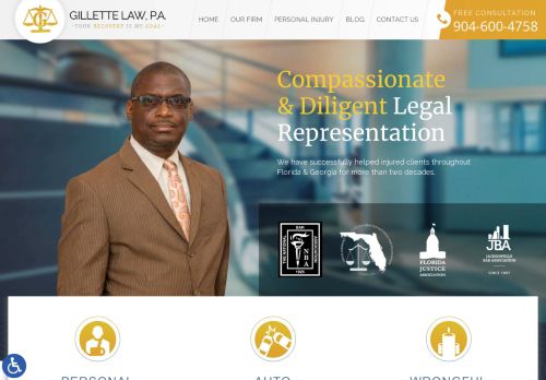 Gillette Law, P.A. | Personal Injury Attorneys in Florida and Georgia