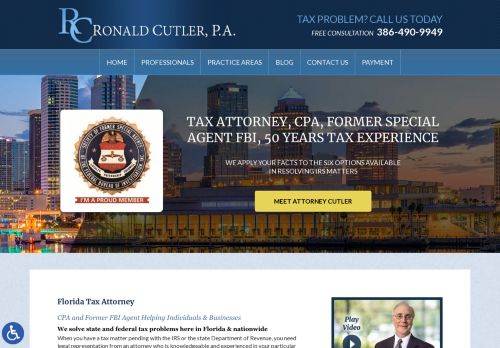 Ronald Cutler, P.A. | Florida Tax Attorney