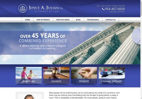 Joyce A. Julian, P.A. | Family law and criminal defense attorneys in Fort Lauderdale FL